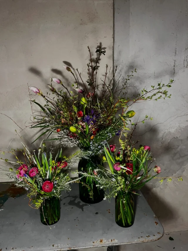 Ein letztes Mal Blumen